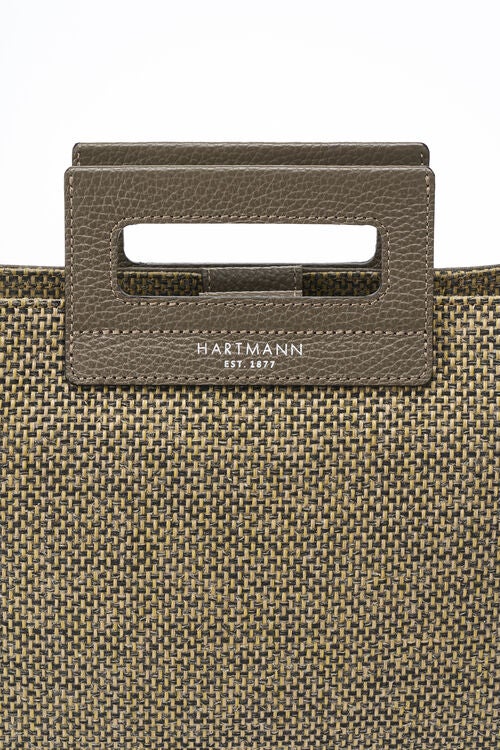 ツイードぺブル トップハンドルクロスボディ M  hi-res | Hartmann