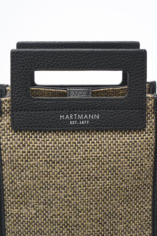 ツイードぺブル トップハンドルクロスボディ S  hi-res | Hartmann