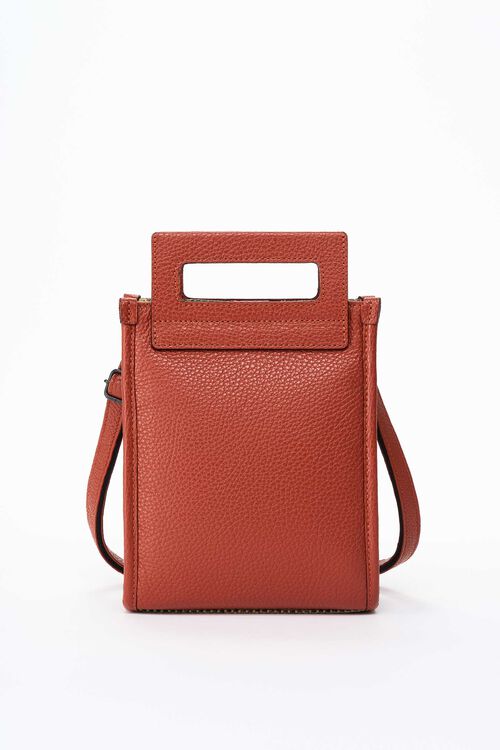 ツイードぺブル トップハンドルクロスボディ S  hi-res | Hartmann