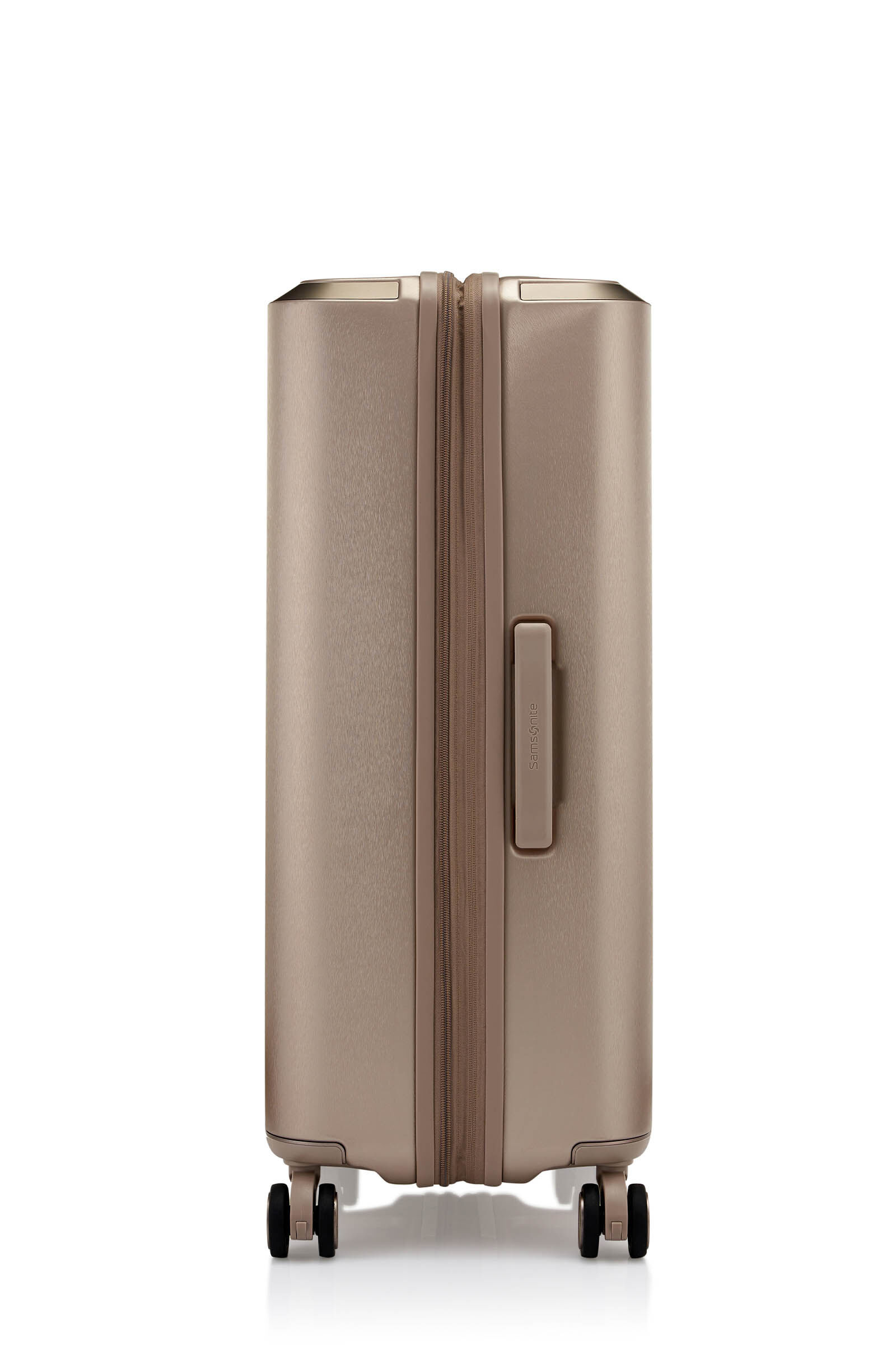 【美品】サムソナイト Samsonite スーツケース EVOA スピナー75 エヴォア Z スピナー75 エキスパンダブル アイボリーゴールド