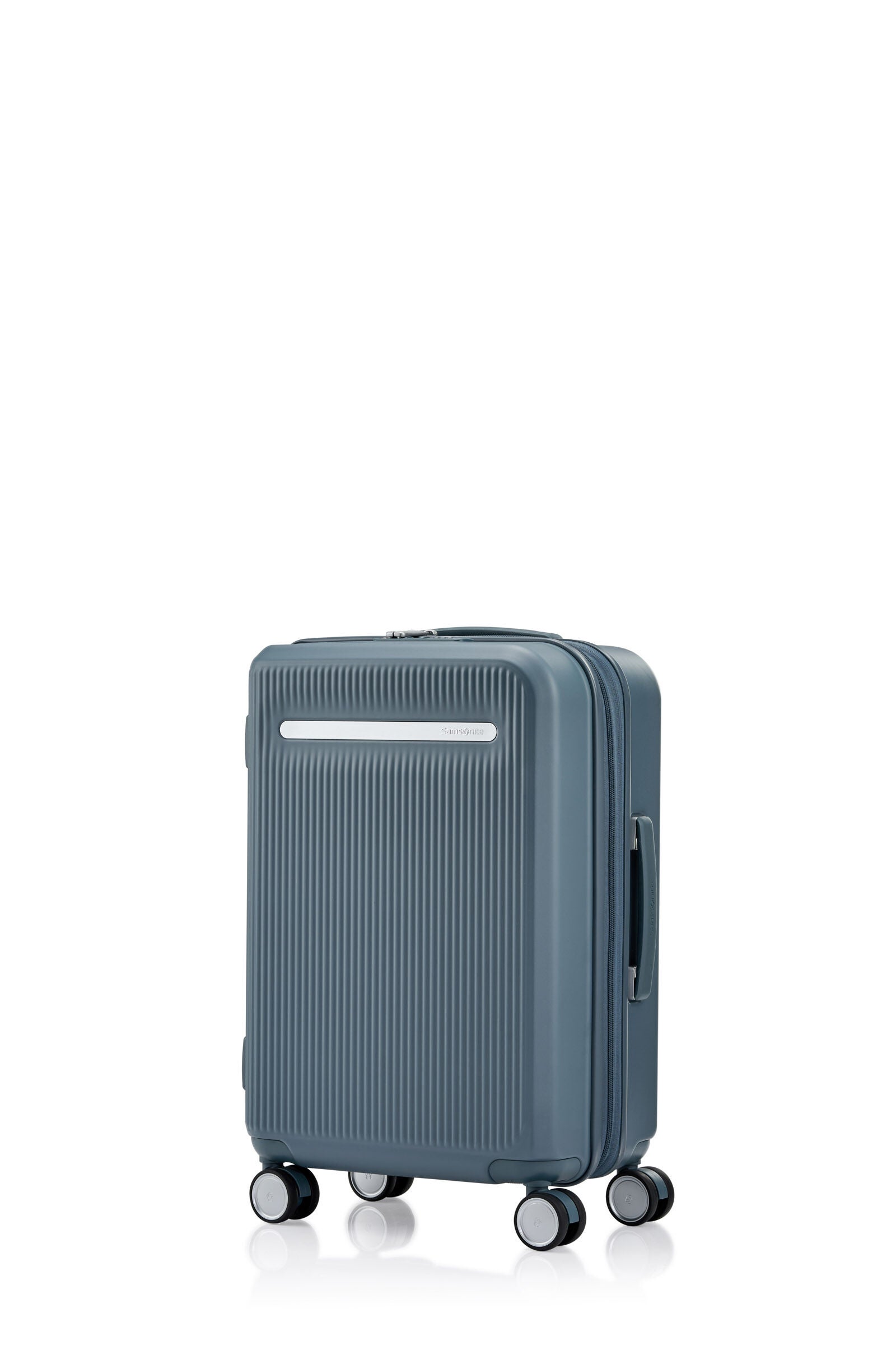 モダス スピナー55 エキスパンダブル グレーブルー｜サムソナイト