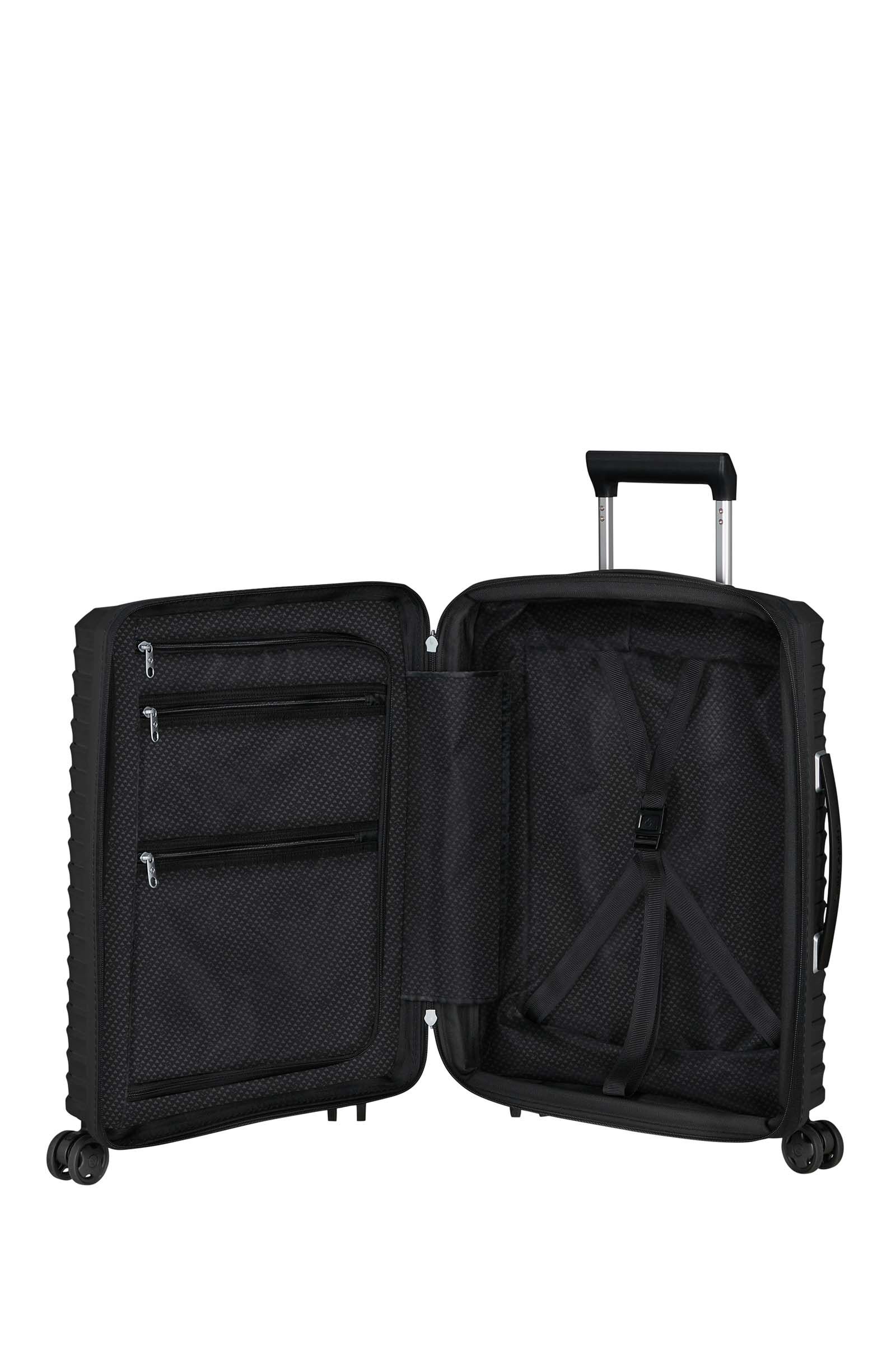 50%OFF アップスケープ スピナー55 ブラック エキスパンダブル 旅行かばん・小分けバッグ