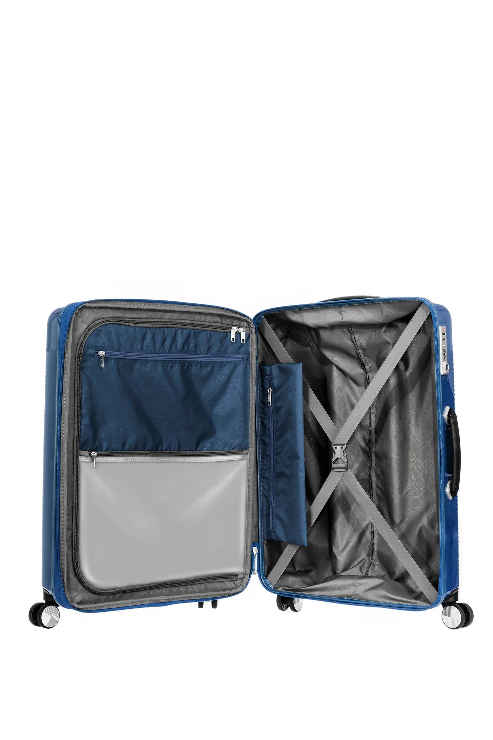 ヴォラント スピナー55 エキスパンダブル ブルー｜サムソナイト