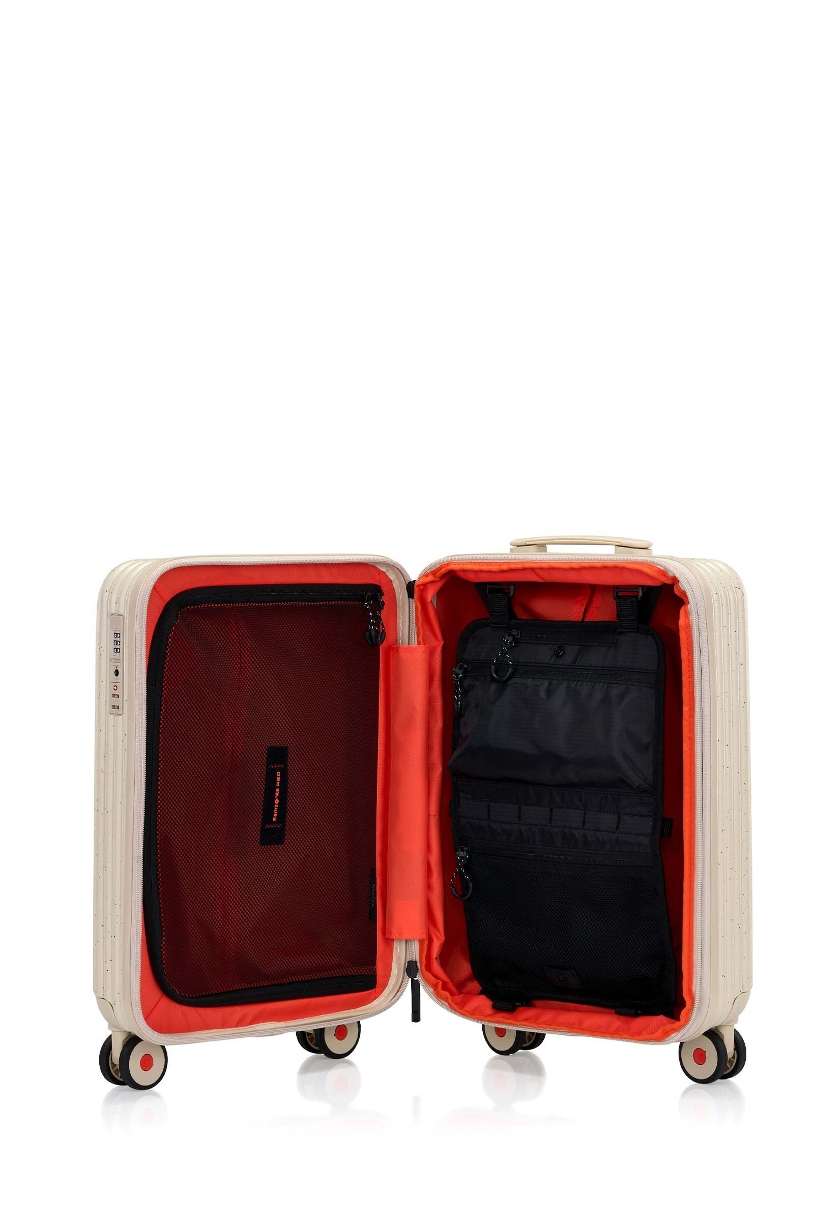 Samsonite RED★TOIIS XP★55/20 EXP★ダブルホイール★早期完売 トイズ エックスピー スピナー55 エキスパンダブル アイボリー