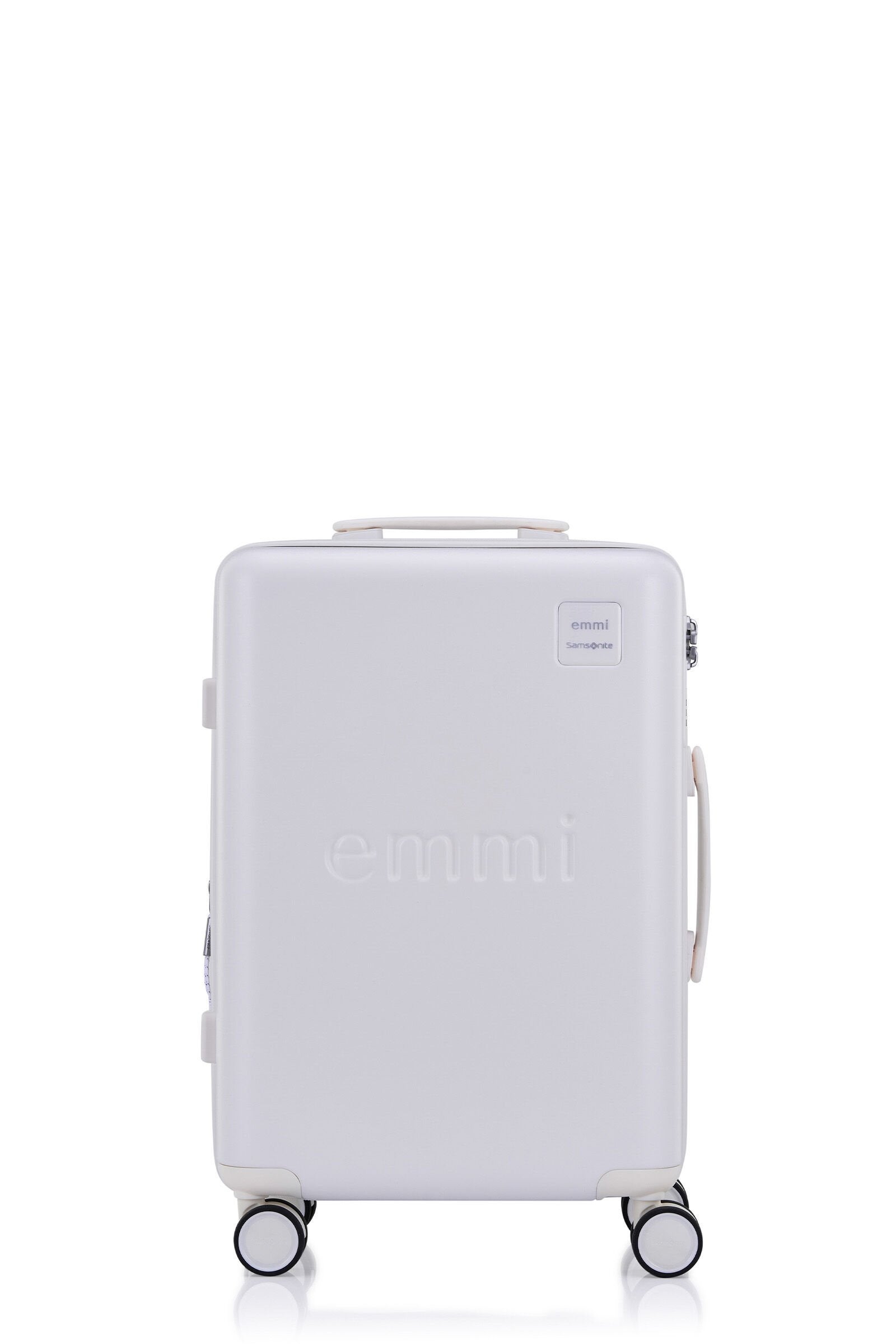 emmi X サムソナイト スピナー55 エキスパンダブル マットホワイト