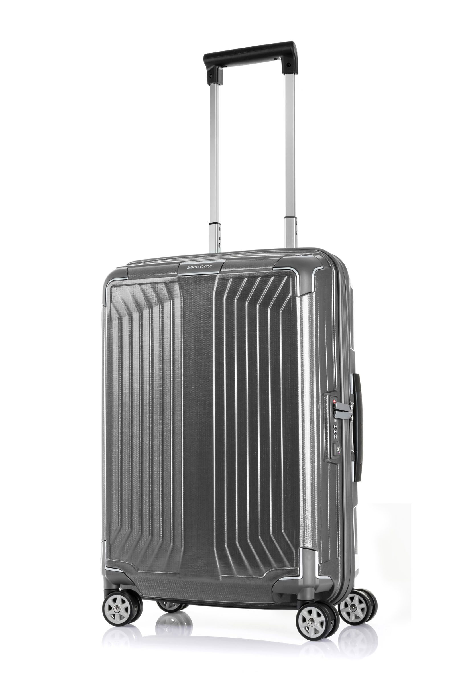 ③サムソナイト TECH2 グレー キャリーバッグ スーツケース 2コセット 
