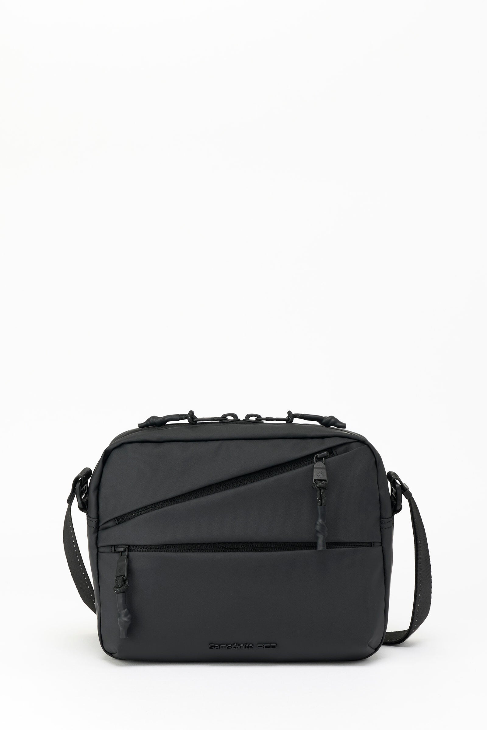 ゼットジップ クロスボディバッグ S フルブラック｜サムソナイト