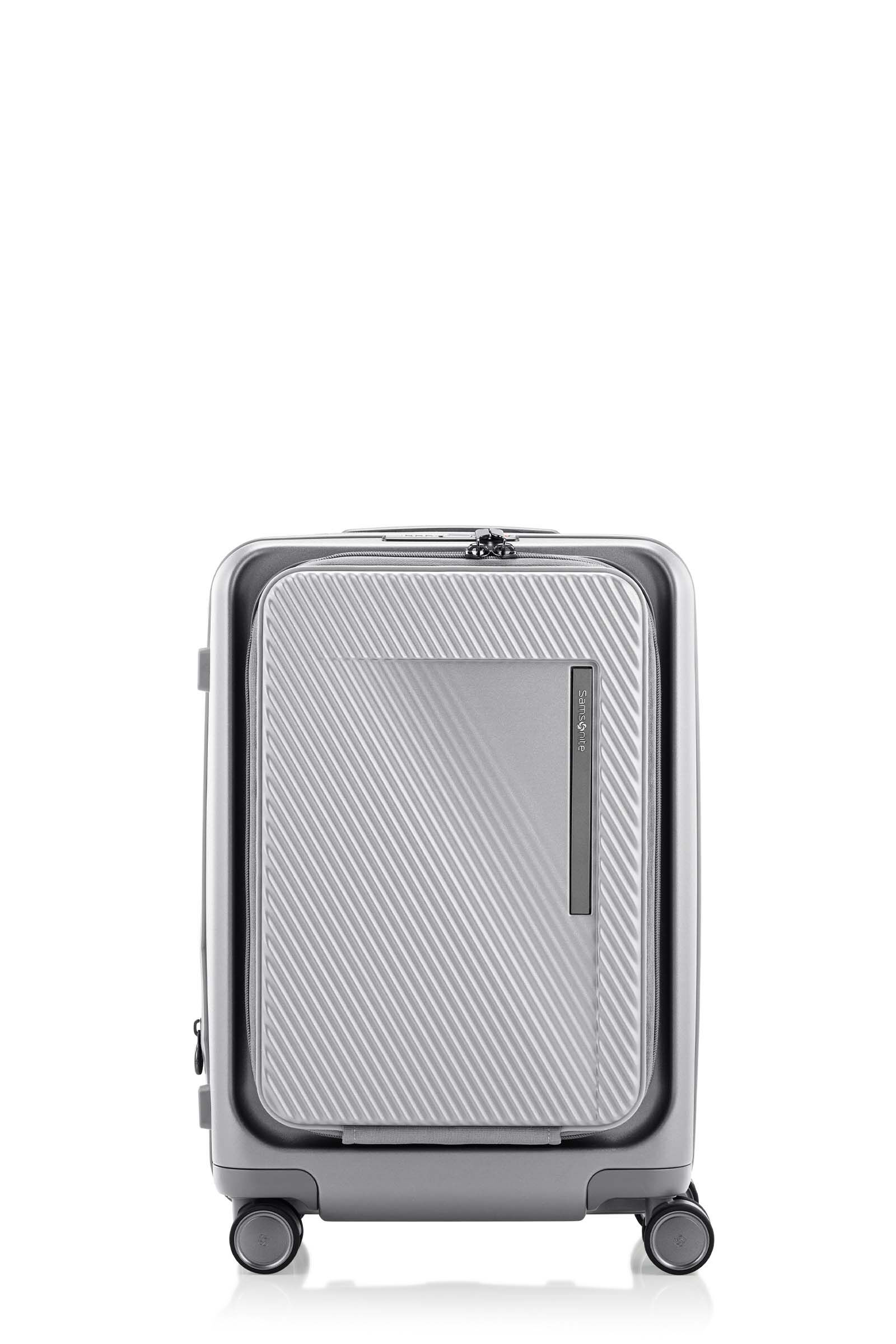 Samsonite│レヴァック スピナー 57 マットシルバー ジップリックスFT スピナー55 エキスパンダブル シルバー