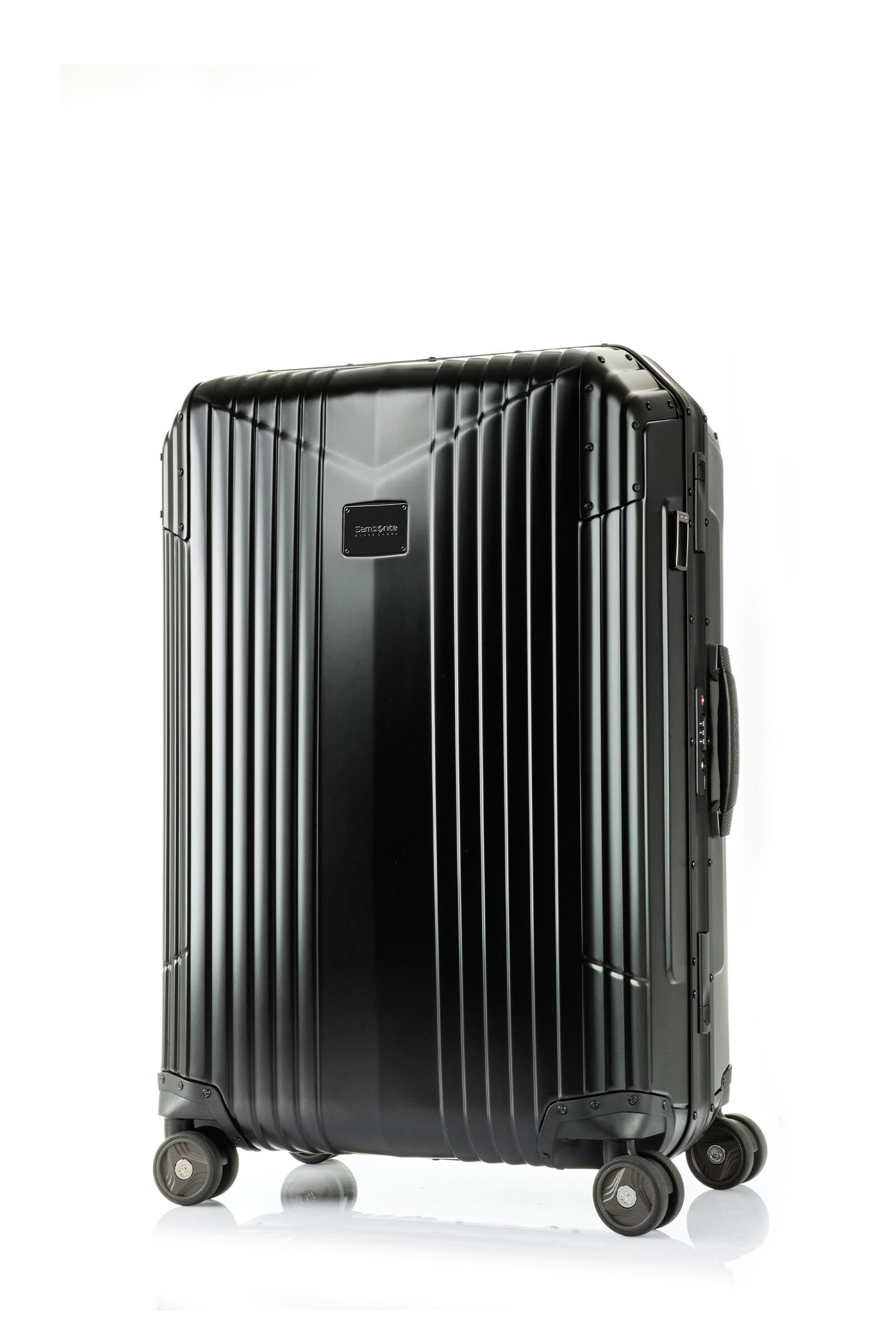 未使用 サムソナイト ブラックレーベル メタノヴァ 55cm シルバー 39L 