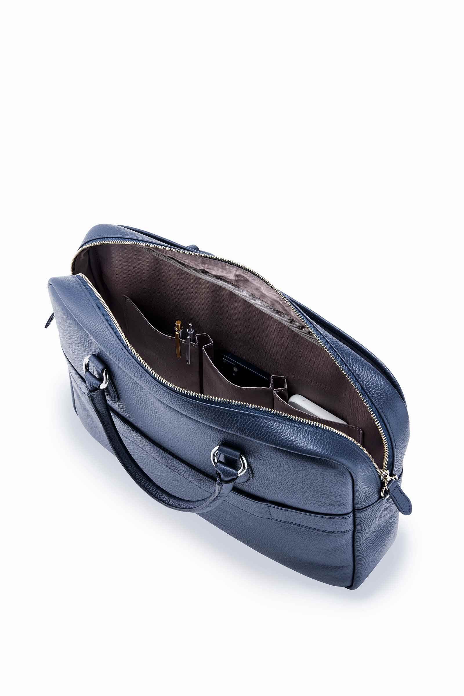 ホクストン シングルブリーフケース ネイビー｜サムソナイト(Samsonite