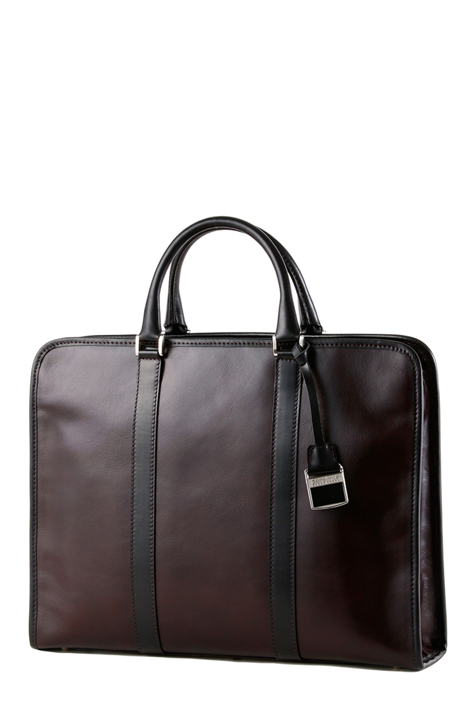 ジャーミン ブリーフケース M ブラウン/ブラック｜サムソナイト