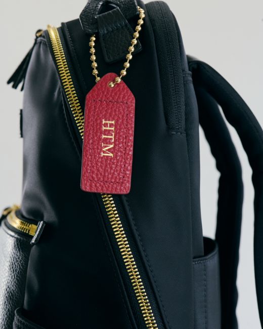 Backpack 14 刻印サービスが可能なレザータグ