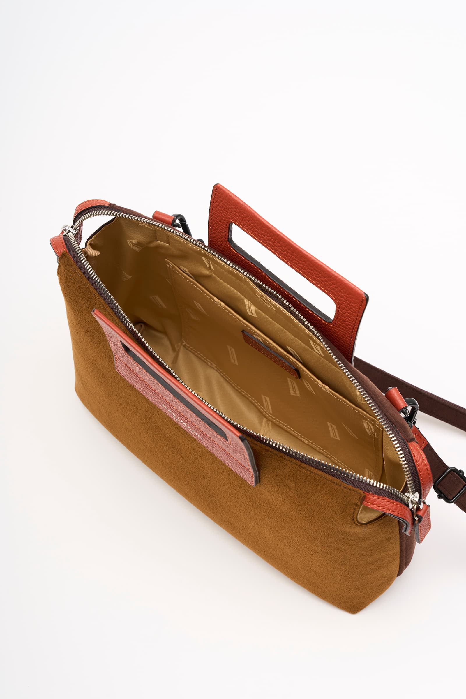 スエードぺブル ミニダッフルバッグ  detail | Hartmann