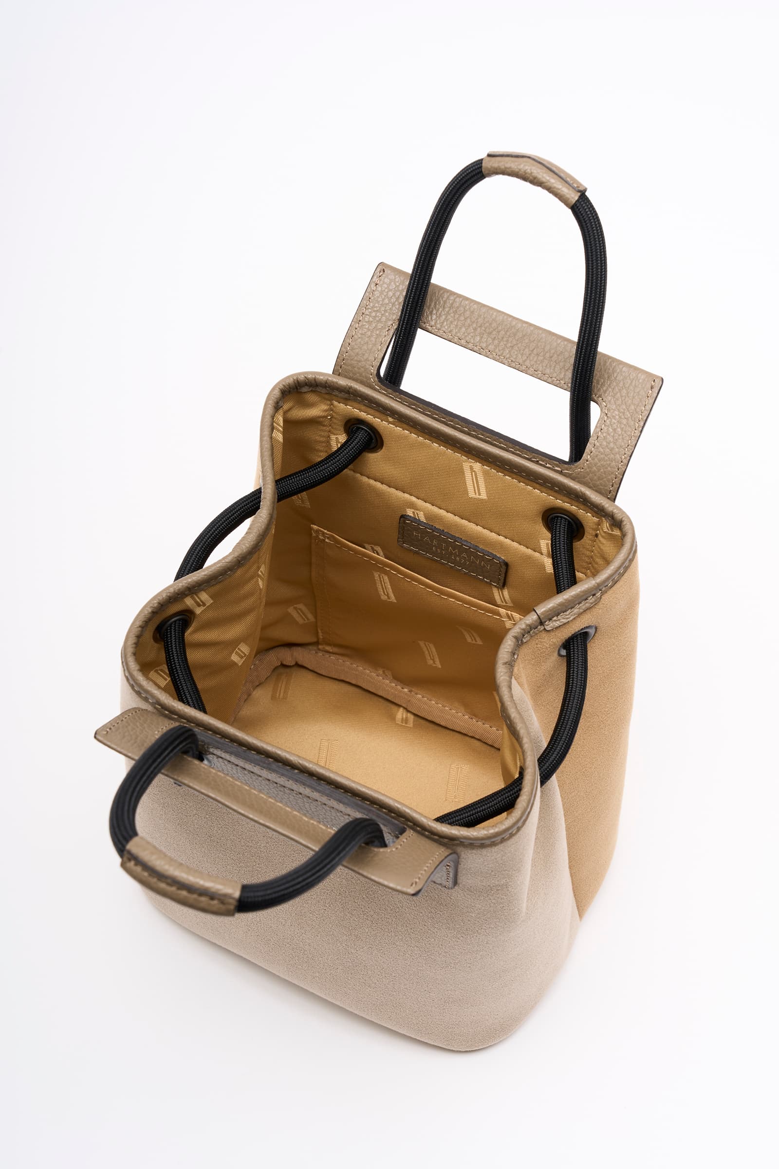 スエードぺブル ボンサック  detail | Hartmann