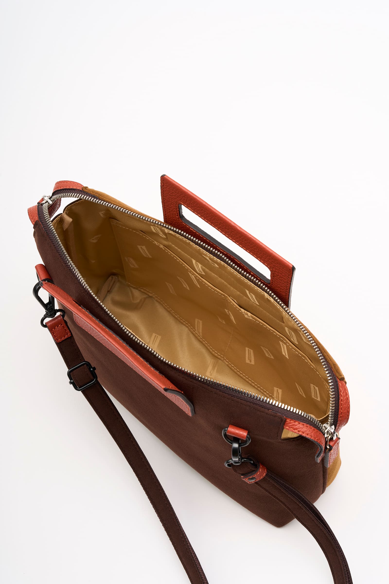 スエードぺブル ミニダッフルバッグ  detail | Hartmann