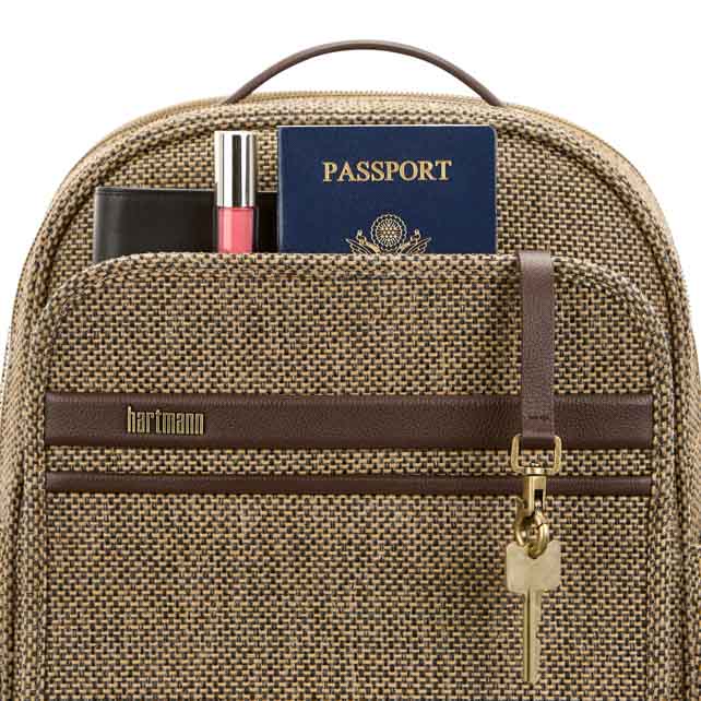 ハートマン ツイード トラベルバックパック  detail | Hartmann
