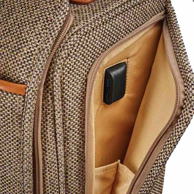 ツイードレジェンド アンダーシートキャリーオンスピナー  detail | Hartmann