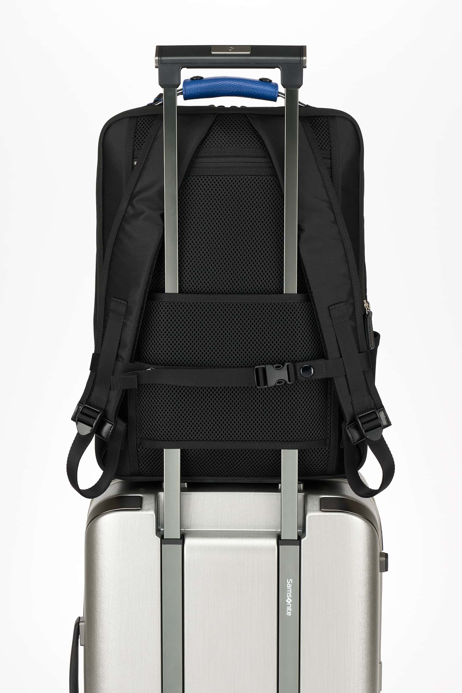 エピッド 4 バックパック M エキスパンダブル ブルーハンドル